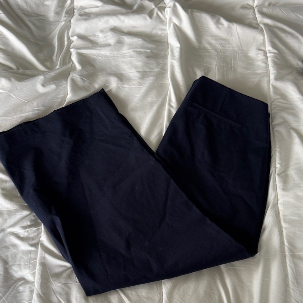 Old Navy Women's Wide Leg Pants - Dark Navy